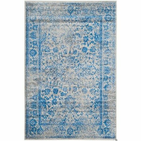 SAFAVIEH Adirondack Runner Rug, Grey and Blue - 2 ft. 6 in. x 12 ft. ADR109A-212